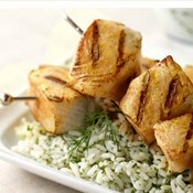 Curried Turkey Kabobs Curried Turkey Kabobs