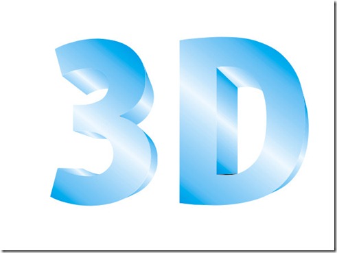 3D Text Corel Draw