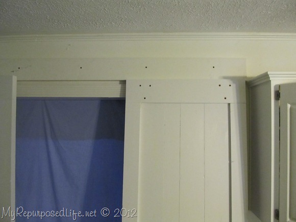 DIY Faux Barn Door