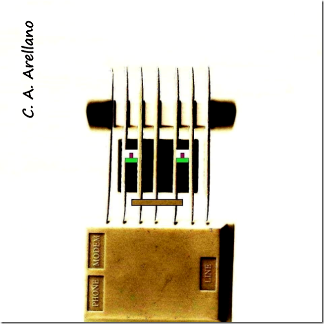 Robot pensando seriamente en su futuro, de Carlos Alberto Arellano