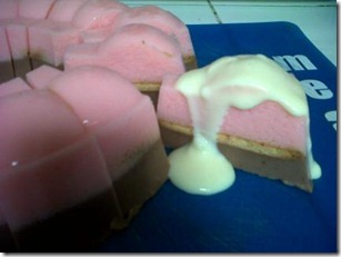Membuat Puding Busa Susu dengan Sauce Membuat Puding Busa Susu dengan Sauce