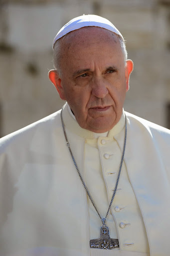 ---ISRAEL OUT---Pope Francis visits at the Western Wall, Judaism's holiest site, in Jerusalem's Old City on May 26, 2014.Photo by Kobi Gideon / GPOהאפיפיור פרנסיסקוס בכותל המערבי