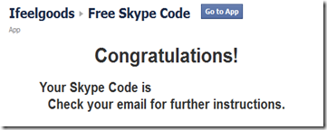 get free skype credit