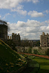 The gardens of Windsor Castle