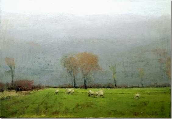 October-_Sheep_and_Rain October-_Sheep_and_Rain