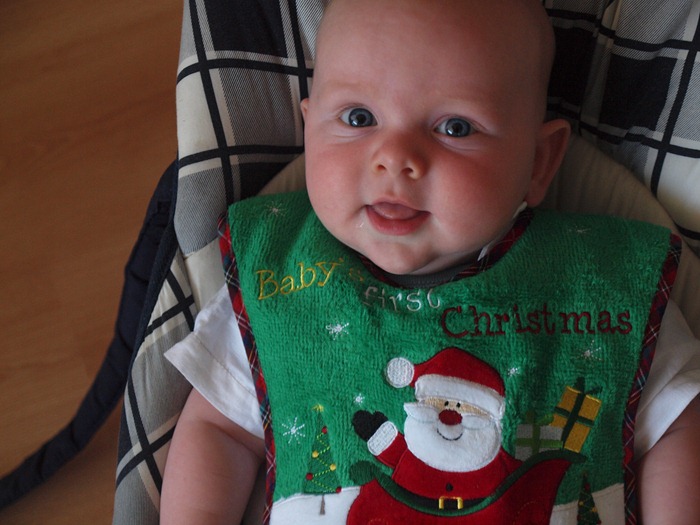 baby O first chrissy