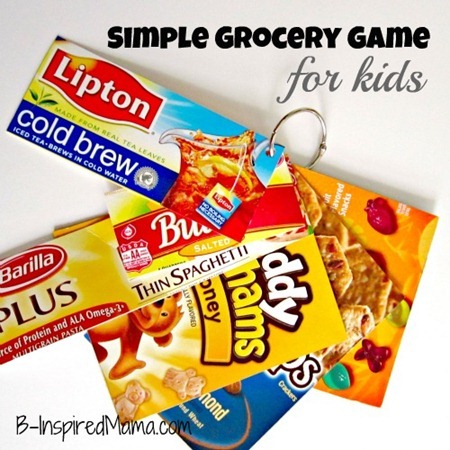 Kids Grocery Cards 2