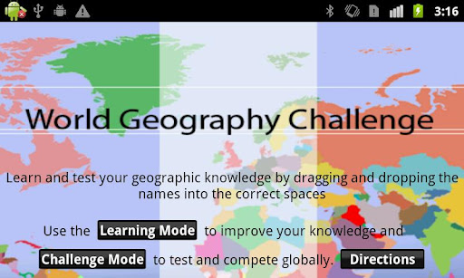 World Geography Challenge