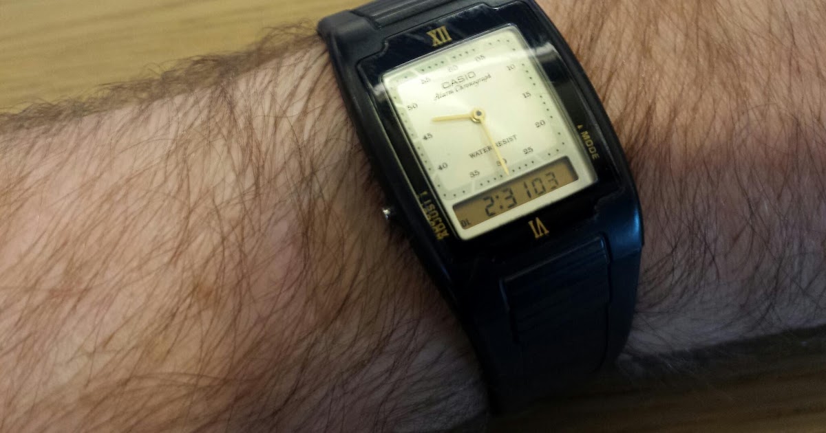 Casio Ana-Digi Alarm Chronograph AQ-47 - Which Watch Today...