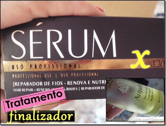 Sérum Profissional Inoar x Oleo de Argan