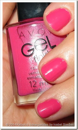 Verniz Avon Gel Finish Parfait Pink Verniz Avon Gel Finish