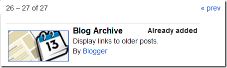 blog archive gadget blog archive gadget