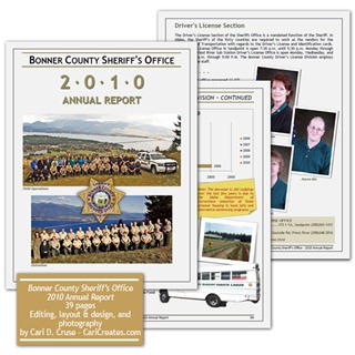 Bonner County Sheriff 2010 Annual Report Bonner County Sheriff 2010 Annual Report