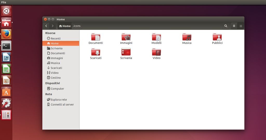 Humanity Colors in Ubuntu Linux