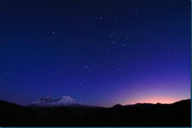 after sunset - stars after sunset - stars