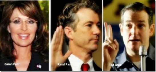 Palin, Rand & Cruz Palin, Rand & Cruz