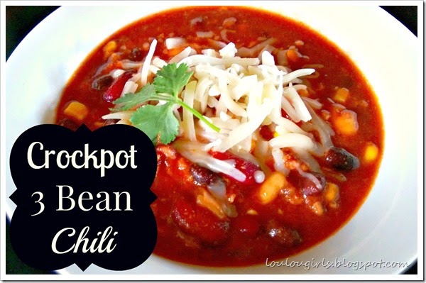 crockpot 3 bean chili