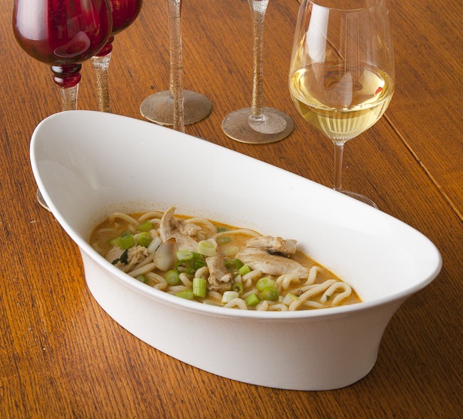 Udon Noodle Soup with Thai Curry Paired with 2008 Frei Brothers Reserve Russian River Valley Chardonnay-4