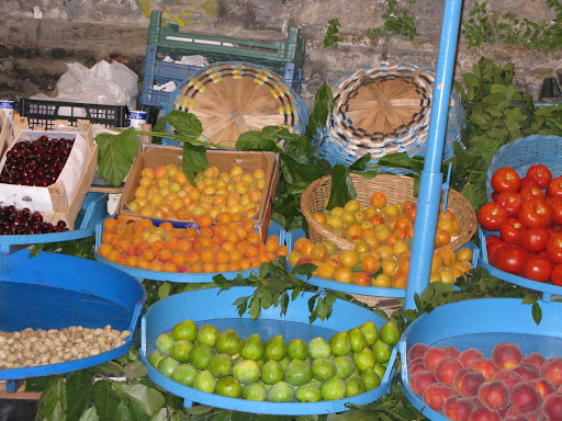 Martha and I love to peruse open air markets for fresh local produce.