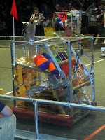 Our robot about to start autonomous