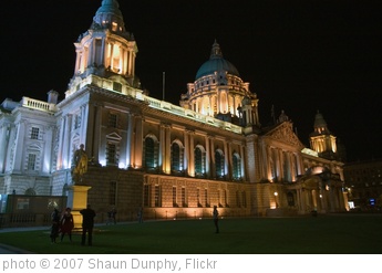 'Belfast City Hall at night' photo (c) 2007, Shaun Dunphy - license: http://creativecommons.org/licenses/by-sa/2.0/
