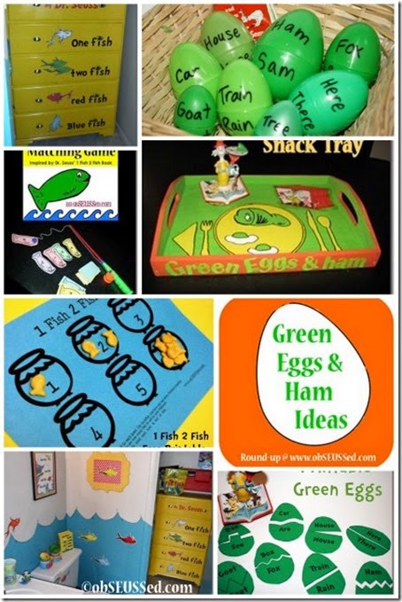 Green Eggs and Ham 1Fish 2 Fish obSEUSSed