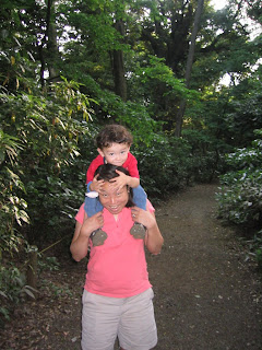 Eidan and Maria at the Tokyo Institute for Nature Study