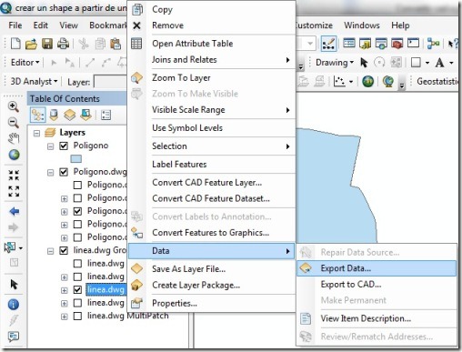 Guardar Layout Arcgis | como guardar layout en arcgis convertir dwg a shape en Guardar Layout Arcgis | como guardar layout en arcgis convertir dwg a shape en