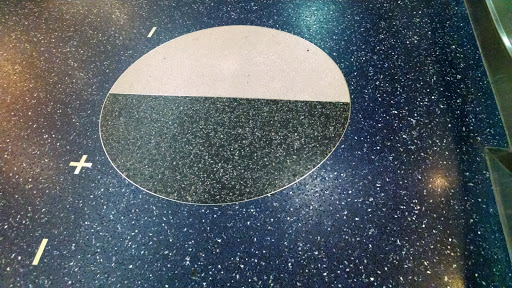 Half  Moon Floor Mosaic