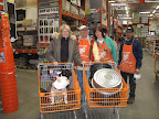 The Specialty Sales Assistant Store Manager - John Dicristina and two of his colleagues - found us and helped us shop.
