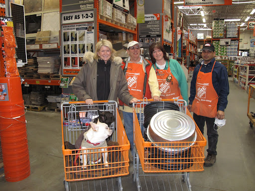 The Specialty Sales Assistant Store Manager - John Dicristina and two of his colleagues - found us and helped us shop.
