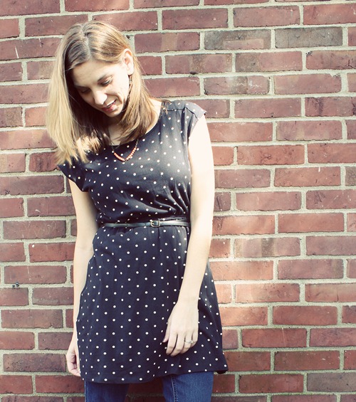 what we wore polka dots