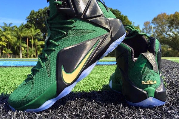 First Look at Nike LeBron XII 12 8220SVSM Away8221 PE