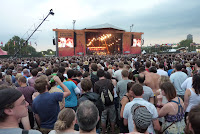 View from the crowd