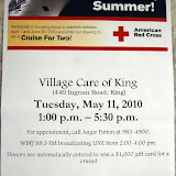 WBFJ at Village Care Blood Drive 5-11-10