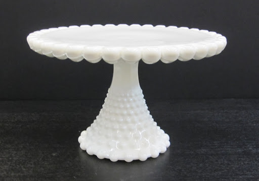 The feel of this cake stand can only be shown through a photograph if you see a picture of the stand upside-down.