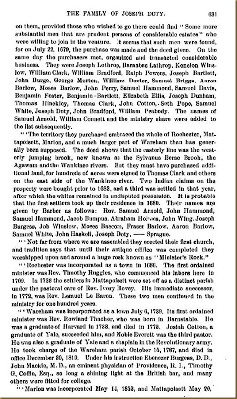 Doty-Doten Family In America-The Family of Joseph Doty6 Doty-Doten Family In America-The Family of Joseph Doty6
