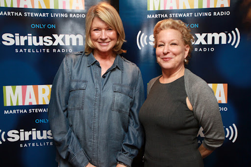Martha Stewart and Bette Midler, 