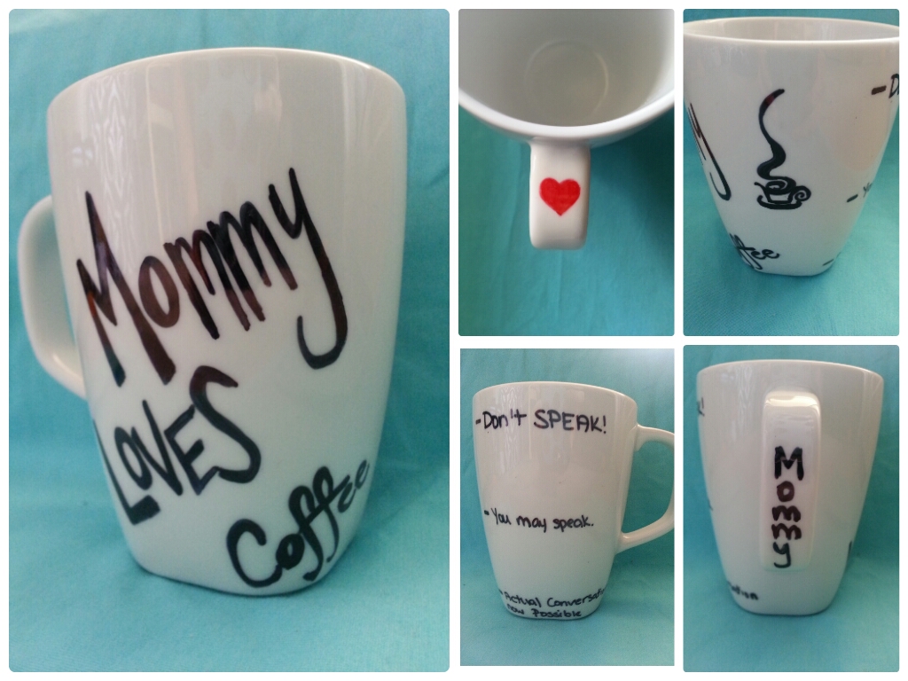 Mommy's Ray of Sunshine DIY Coffee Cup