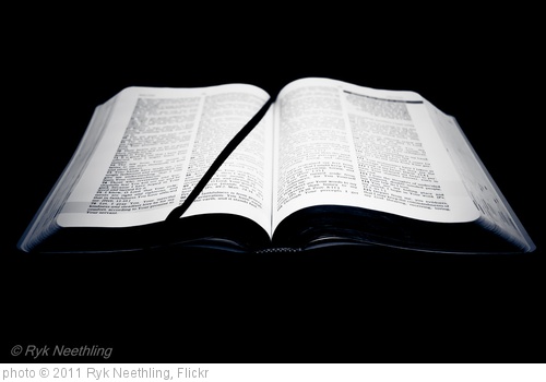 'Open Bible' photo (c) 2011, Ryk Neethling - license: http://creativecommons.org/licenses/by/2.0/