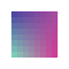 color palette 3, 2011, digital c-print (single edition), 40 x 40 in.