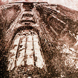 "Je découvris le lieu du debut entre le ciel et la terre..." 1996; C3 C5/eau-forte, aquatinte