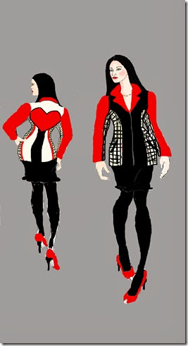 front and back febuary coat illustration view 3 front and back febuary coat illustration view 3