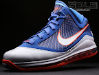 Yet Another Hardwood Classic / New York Knicks Nike LeBron VII nike air max lebron 7 pe hardwood blue 3 09 Yet Another Hardwood Classic / New York Knicks Nike LeBron VII