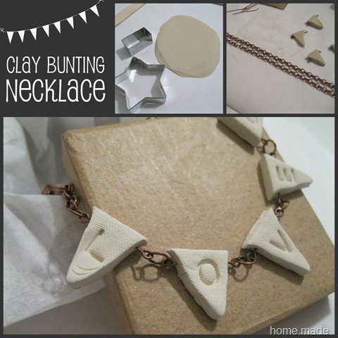 bunting necklace