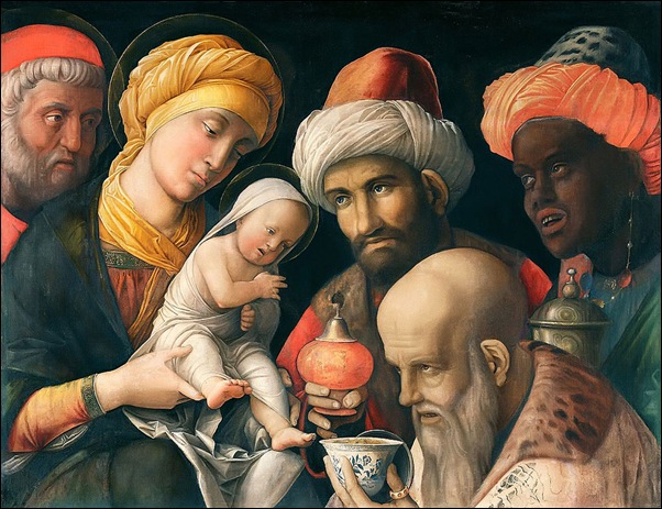 Andrea Mantegna, Adoration des Mages Andrea Mantegna, Adoration des Mages