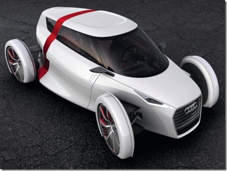 2011 Audi Urban Concept front side