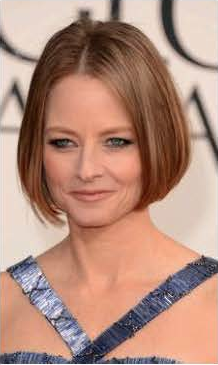 Jodie Foster's gunmetal eye makeup (it matched her dress!) was striking. Makeup artist Rachel Goodwin used Chanel Long-Lasting Eyeliner in Marine, then diffused it with a smudge brush. She paired it with Chanel Soft Touch Eyeshadow in Black Star, blending the color into the crease. Photo courtesy of Chanel. Jodie Foster's gunmetal eye makeup (it matched her dress!) was striking. Makeup artist Rachel Goodwin used Chanel Long-Lasting Eyeliner in Marine, then diffused it with a smudge brush. She paired it with Chanel Soft Touch Eyeshadow in Black Star, blending the color into the crease. Photo courtesy of Chanel.