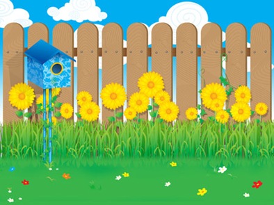 Girasol-jardin-vector Girasol-jardin-vector
