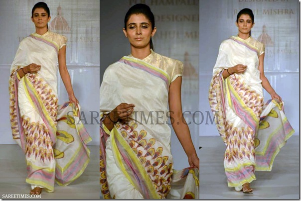 Rahul_Mishra_White_Saree